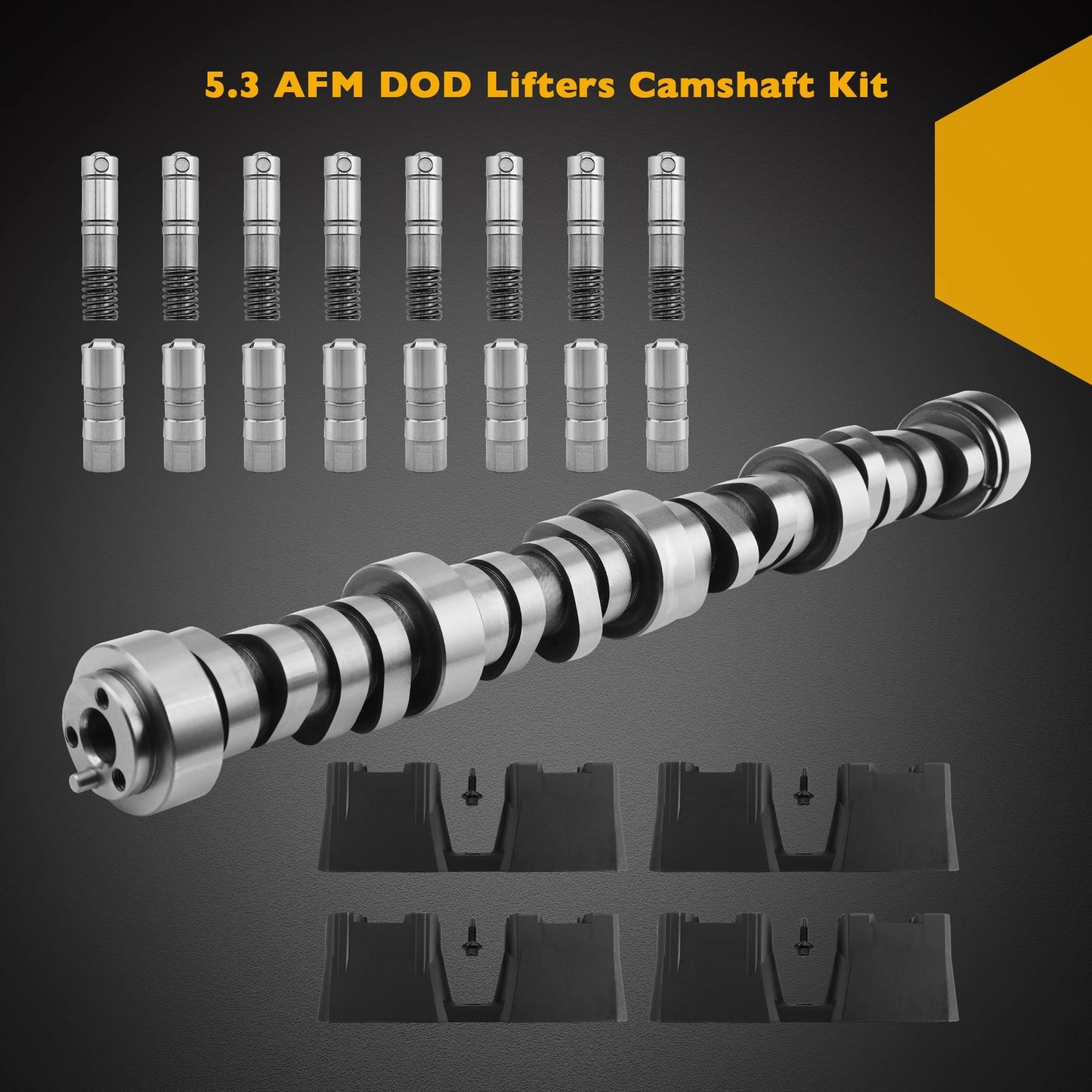 Lifters Camshaft Head Gasket Bolt Set For 07-13 Chevy Silverado GMC Sierra 5.3L