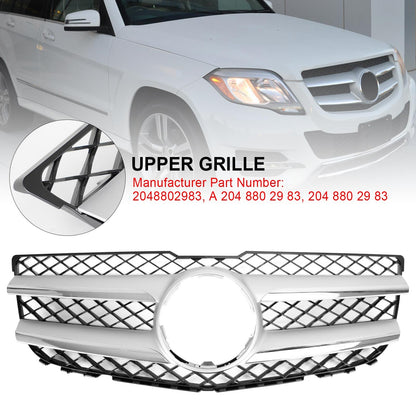Front Hood Bumper Grill Grille 2048802983 Fit Mercedes-Benz GLK250 GLK350 NEW