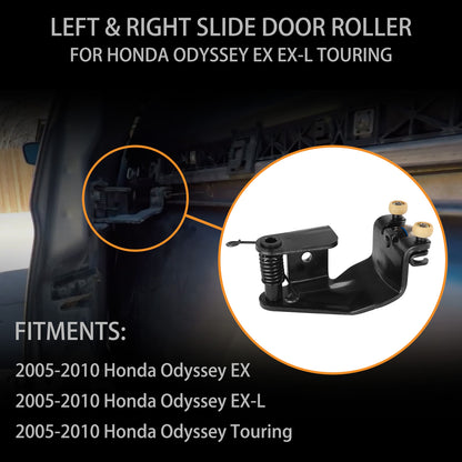 Center Sliding Door Hinger Rolle Left & Right Side for 2005-10 Honda Odyssey