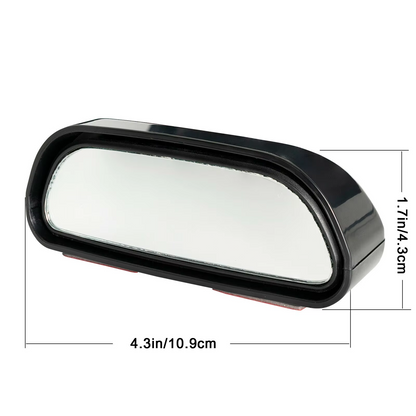 2x Car Universal Stick On Blind Spot Rear View Mirror Wide Angle Rearview Convex