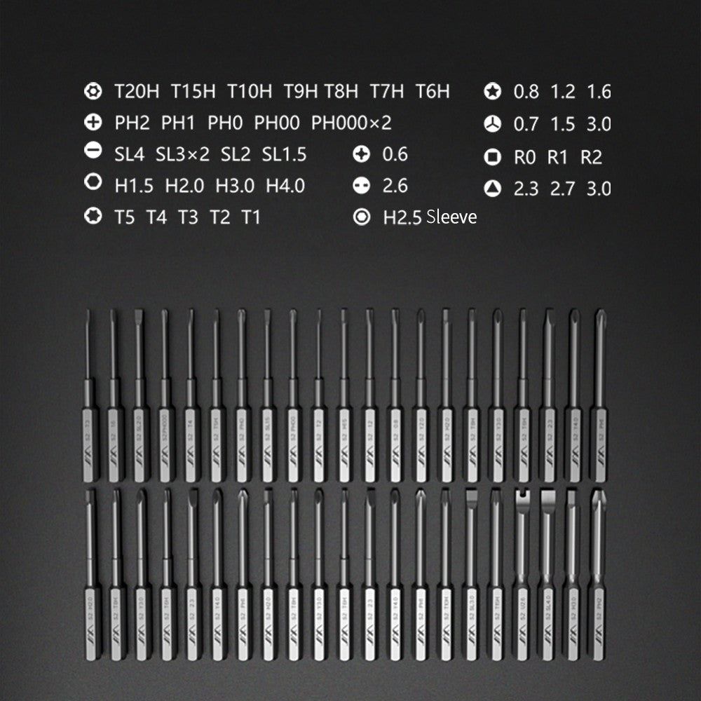 Precision Screwdriver Set 60-Pieces DIY Repair Set for PC Phone Watch Electronic