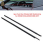 2pcs Front Door Window Belt Weatherstrip For DODGE CHALLENGER 2008-2017