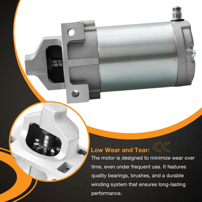 Electric Starter Motor Fit For 432CC Engine 7kW Core Power Generators 0H58410154