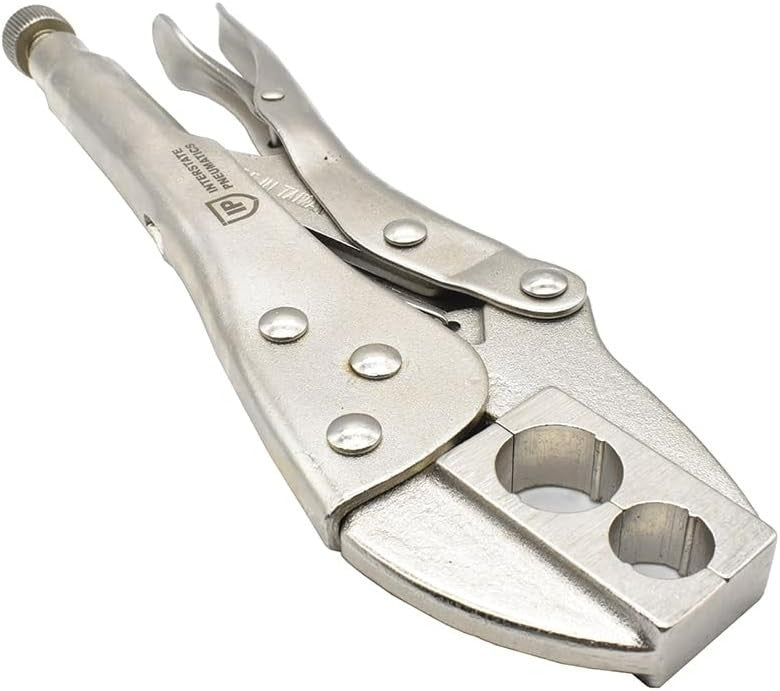 Solid Spare Interstate Pneumatics H6 V-Grip Type Crimper ��� 2 Opening 2 Dies for 1/4��� & 3/8���