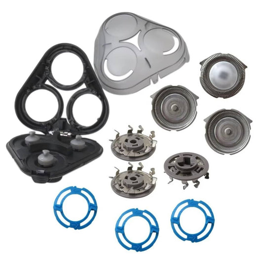 Solid Spare Replacement Complete Head Assembly For Philips Norelco Series 5000 Shavers