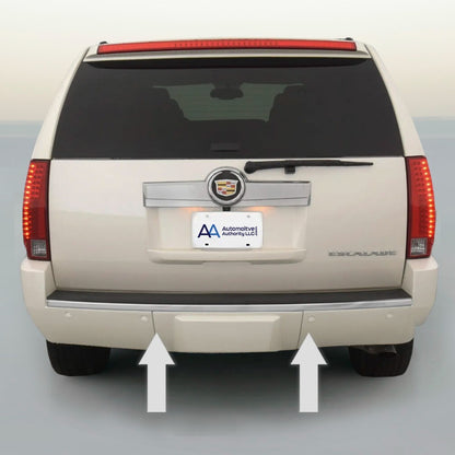 CHROME REAR BUMPER TRIM MOLDING PACKAGE TAILGATE For CADILLAC ESCALADE 07-14