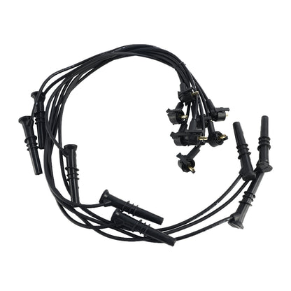 2 Ignition Coil Pack 8 Spark Plugs and Wire Set FD487 SP432 For Ford Expedition
