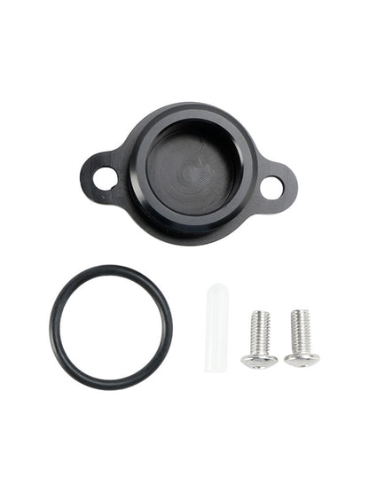 Oil Injection Pump Delete Block Off Plug For YAMAHA PW50 PW80 ALL Black