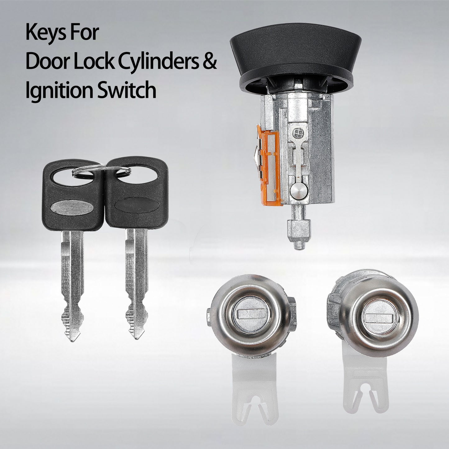 Ignition Switch & Door Lock Cylinder w/ Keys For 97-07 Ford F150/250 Super Duty