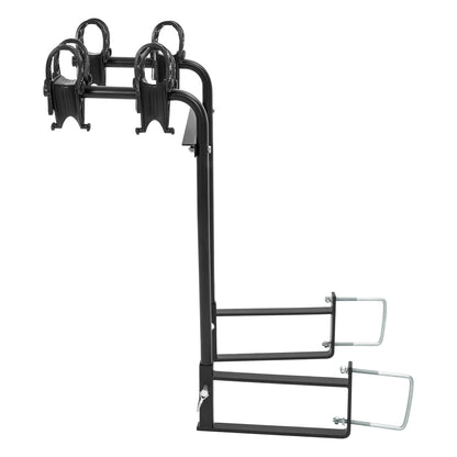 Solid Spare Steel Spare Tire Mount Bike Carrier Rack 2 Bike Rack For RV Bumpers