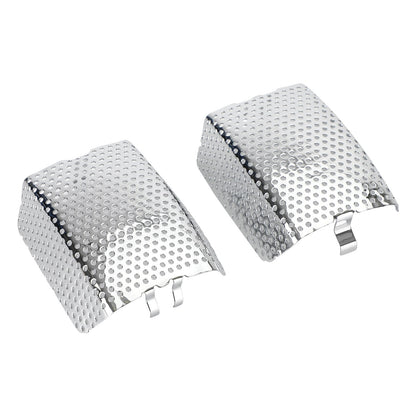 Front Brake Caliper Insert Set Cover Fit Street Glide Touring V-Rod 42054-05 CHR