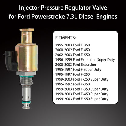 F81Z9C968AB IPR Valve w/ Icp Sensor & Pigtail For 7.3 Powerstroke Ford F250 F350