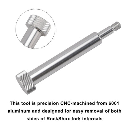 Fork Lower Leg Tool – Threaded Punch for Removing Spring/Damper Side (Rockshox)