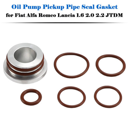 Oil Pump Pickup Pipe Seal Gasket for Fiat Alfa Romeo Lancia 1.6 2.0 2.2 JTDM