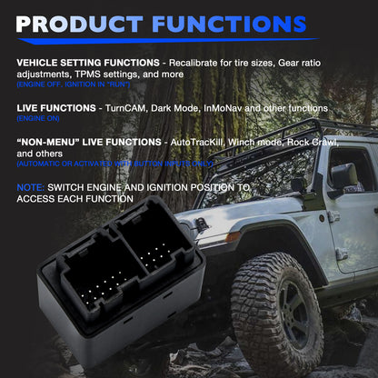 Mini Programmer Kit For 18-23 Automotive Tazer Jeep Wrangler JL 4XE Gladiator JT
