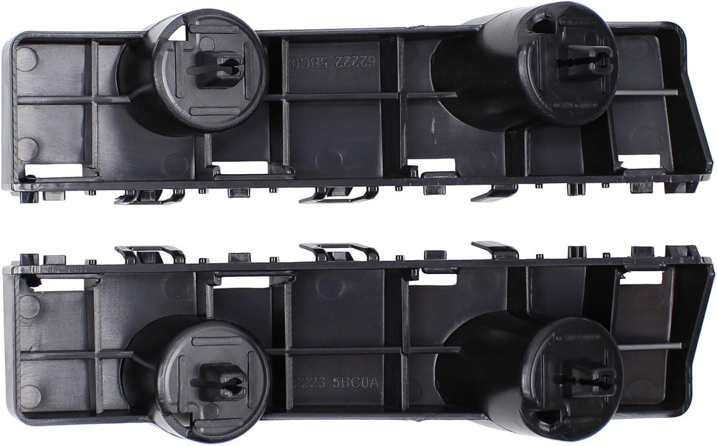 Left + Right 622225AA1A Front Bumper Fender Bracket For 2015-2021 Nissan Murano