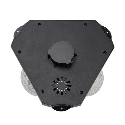 3Head Sound Activated Magic Ball Strobe Light With Remote Control For Home Party