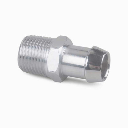 HEATER HOSE FITTING SET For 3/4" WATER PUMP 5/8" INTAKE CHROMED STEEL SBC BBC