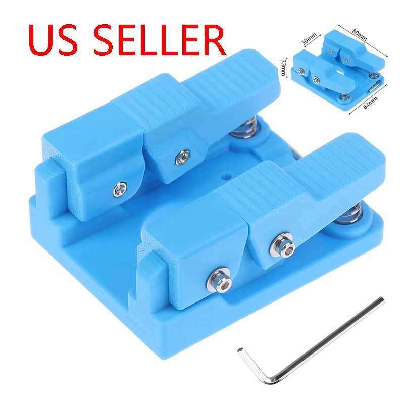 Welding Soldering Station Silicone Wire Clamp Bracket Worktable Retaining Clip