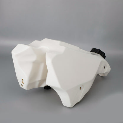 NEW Plastic Fuel Gas Tank White For Honda CR500 CR 500 R CR500R 1989 - 2001