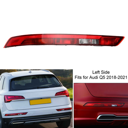 Left Rear Bumper Lower Tail Light Brake Stop Lamp For Audi Q5 US Version 2018-21