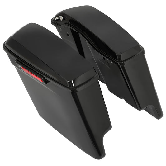 Solid Spare Fits Harley Touring Street Glide 14-24 5" Stretched Extended Hard Saddle bags