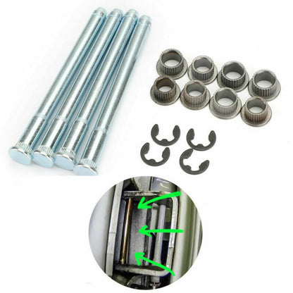 Door Hinge Pin Bushing Kit For 1994-2004 Chevy S10 GMC S15 93356553 2 Door