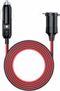 13 ft Car Cigarette Lighter Socket Extension Cord Cable Heavey Duty Adapter 12V