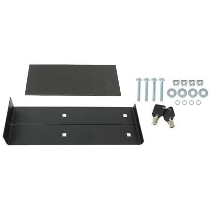 Solid Spare Floor Center Console Lock Safe Storage For 15-20 F150/Raptors 17-22 F250 F350