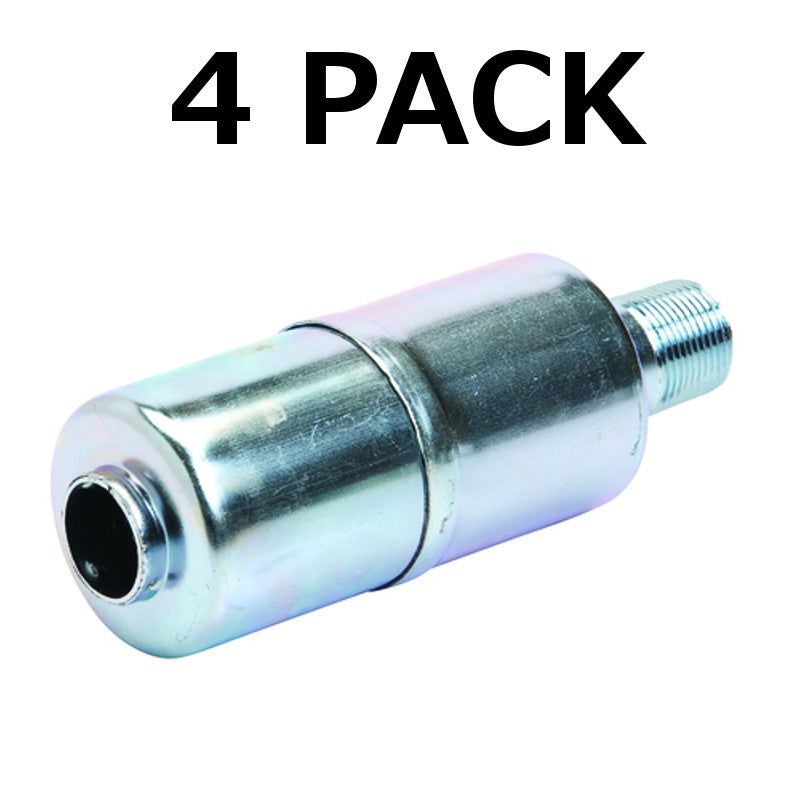 Solid Spare 3/4" Threaded Muffler Replaces #157-051 Briggs & Stratton 294599 Fits 5-8HP 4 PK