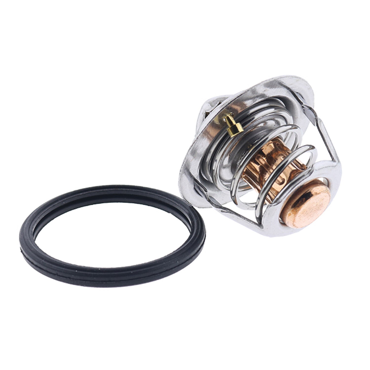 Solid Spare 71℃ Thermostat CH15536 for John Deere 355D 430 455 GX355 X495 X595 650 670 750