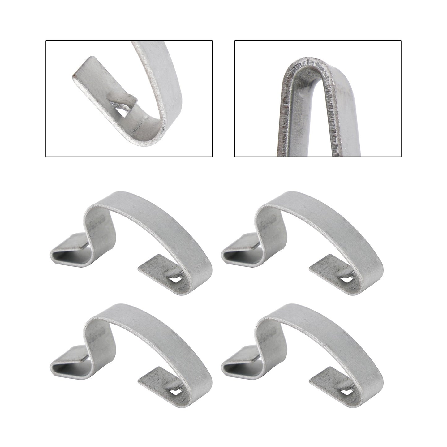 4X Hook Set Air Box Lid Clip 5Th-14436-00-00 For Yfm660 Grizzly 660 Raptor 700