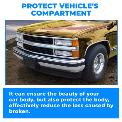 Solid Spare Front Bumper Kit Deflector For 1988-2000 Chevrolet GMC C/K 1500 2500 3500 Yukon