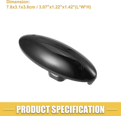 For Toyota Yaris Hatchback XP90 Black Lens Amber LED Signal Side Marker Lights