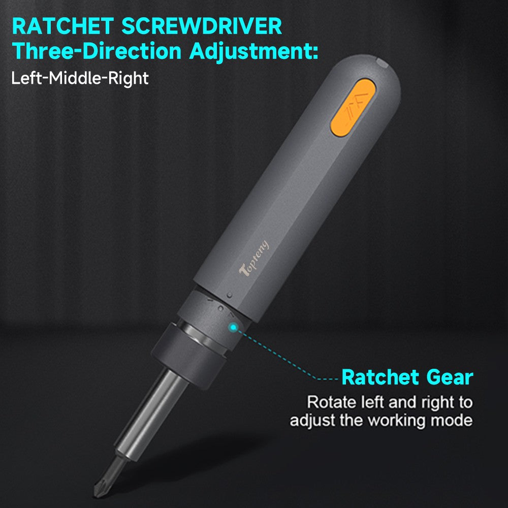 Ratchet Screwdriver Set 50Nm Torque 28-in-1 Multifunctional