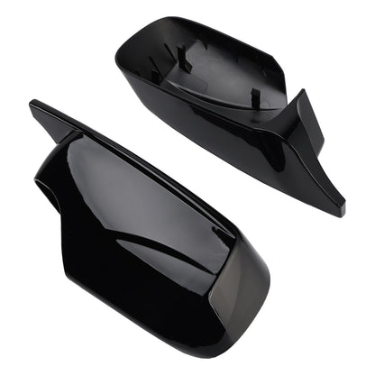2PCS M Style Wing Car Side Mirror Cover Caps for BMW E46 Sedan E39 4DR 1998-2005