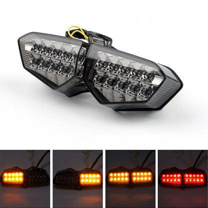 Smoke Integrated LED Tail Light Signals For Yamaha YZF R6 2003-2005 R6S 06-08 E