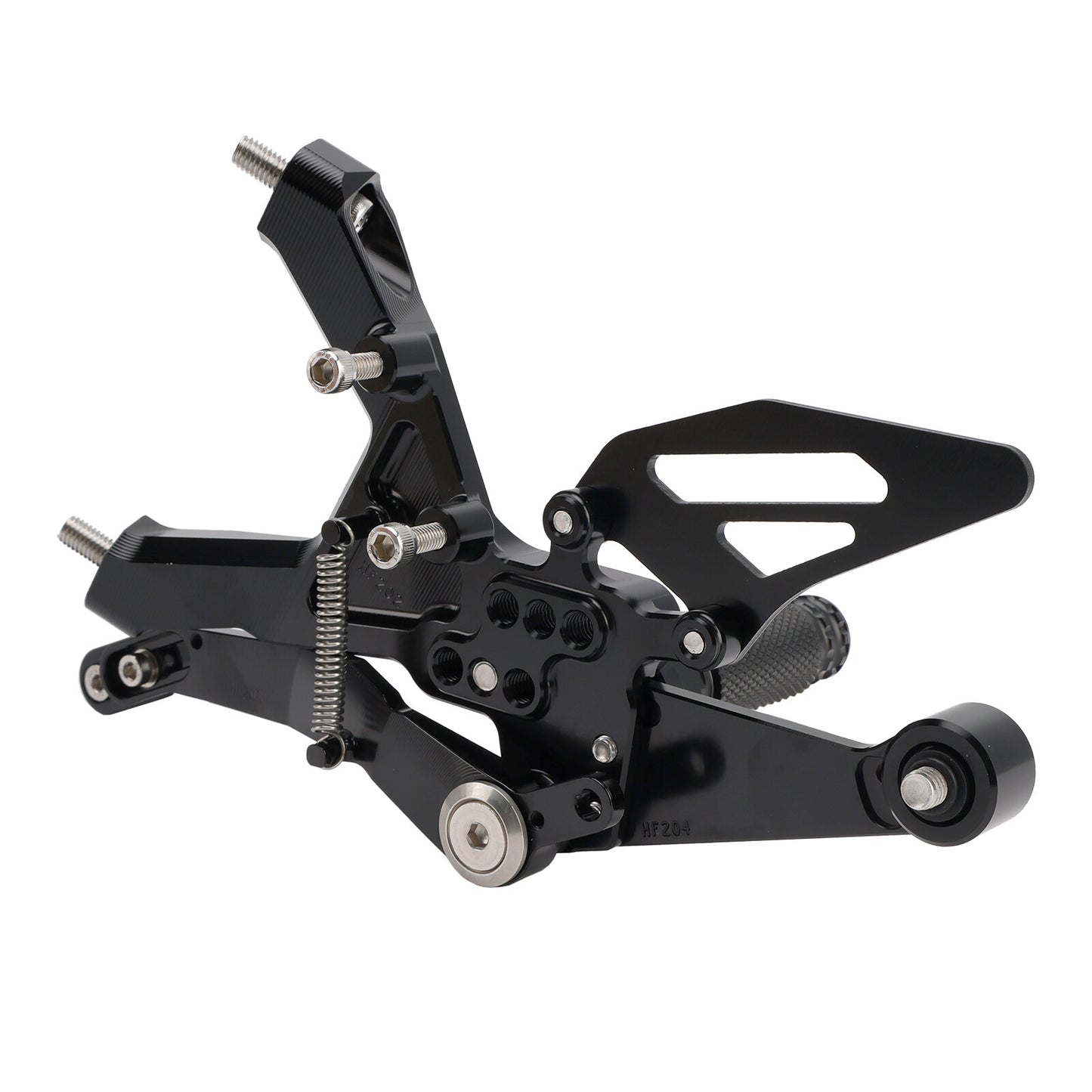 CNC Aluminum Rearsets Footpegs Black Fits BMW S 1000 RR 19-24 / M 1000 RR 21-24