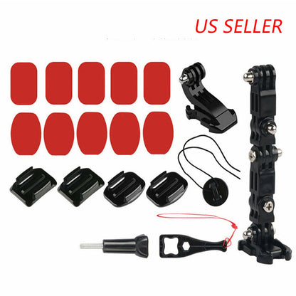 Motorcycle Helmet Chin Mount Kit Extra Tethers for GoPro Hero 10 Black 9 8 7
