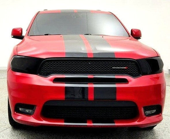 10" VINYL RALLY STRIPES RACING STRIPE KIT HOOD TRUNK ROOF For DODGE DURANGO