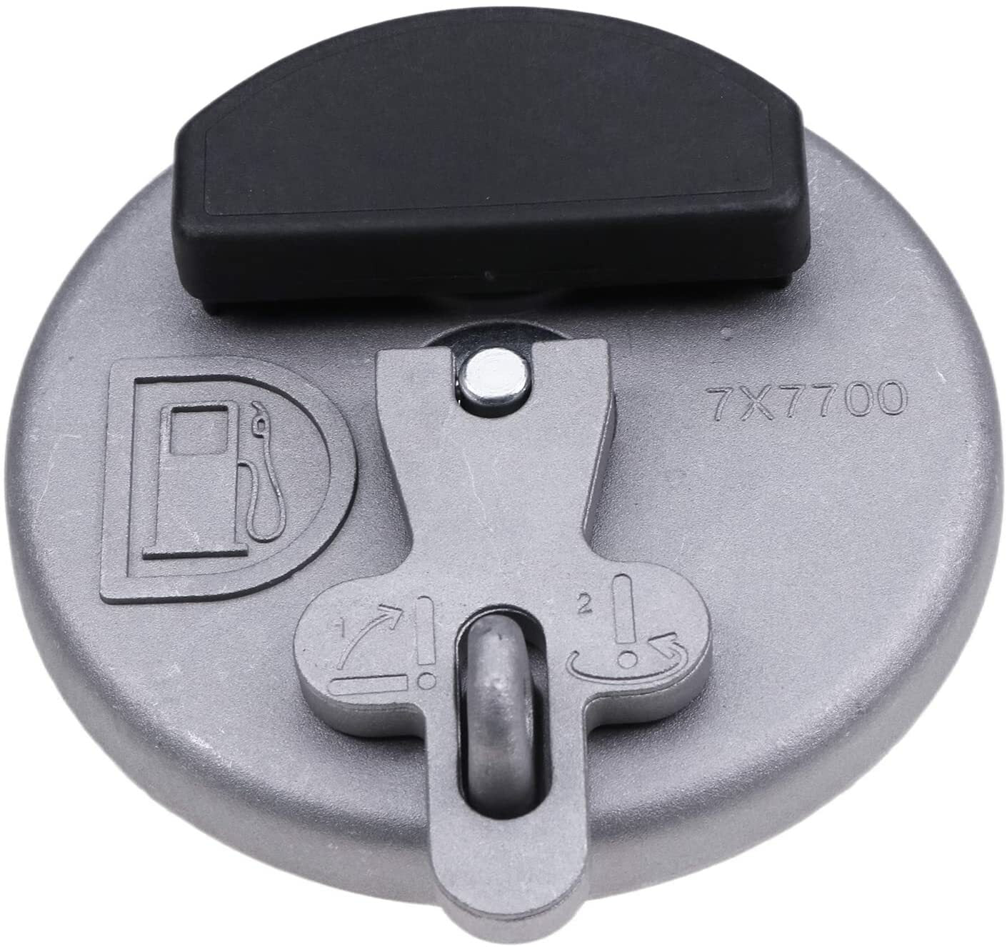 Solid Spare Locking Fuel Cap 7X7700 for Caterpillar Excavator 320C Dozers D3C Loaders 931B