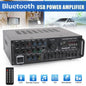 Sunbuck Bluetooth 5.0 HiFi Stereo Power Amplifier 2000W Home Audio FM USB AUX