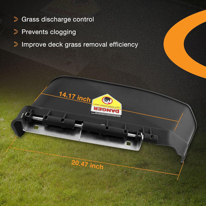 631-04070 Side Discharge Chute Grass Deflector For MTD Cub Cadet 48 50 54" Mower