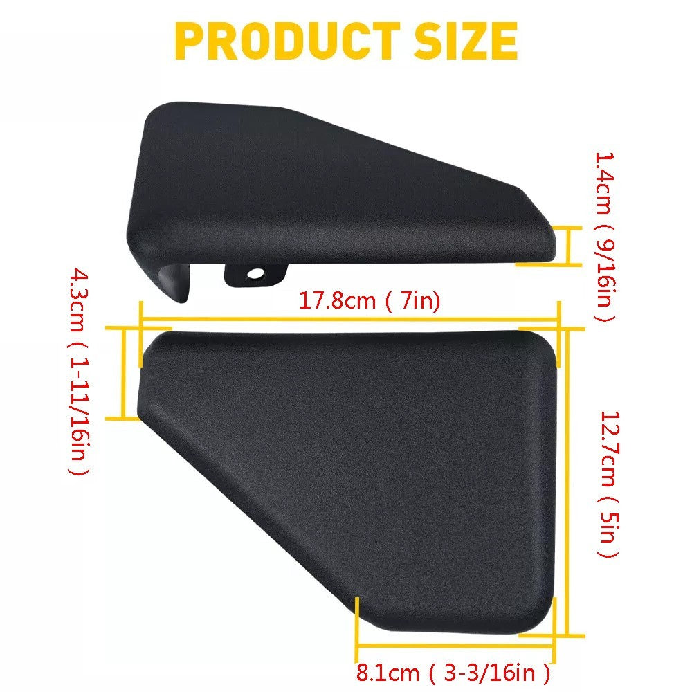 For 2015-2022 Ford F150 Left Rear Driving Running Board End Cap Driver Side 1PCS