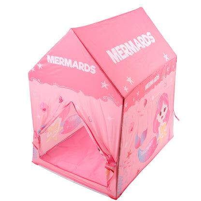 Pink Princess Tent Girl Large Playhouse Kid Play Tent Indoor And Outdoor Game