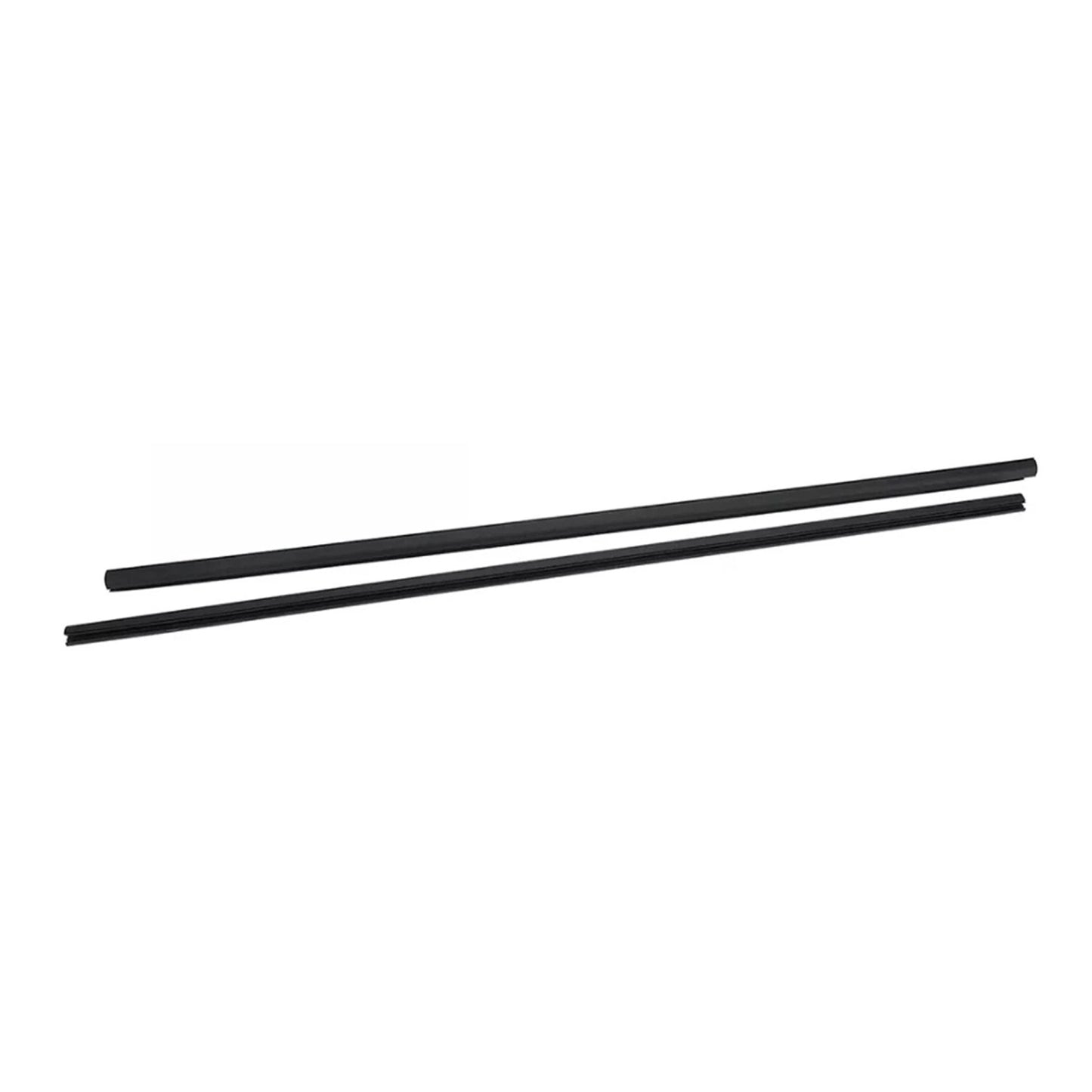 2PCS L&R Side Door Window Belt Trim Molding For Honda Civic Coupe (2Dr) 06-11