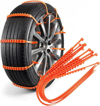 20pcs Winter Anti-skid Chains for Car Snow Mud Wheel Tyre Thickened Tire Tendon
