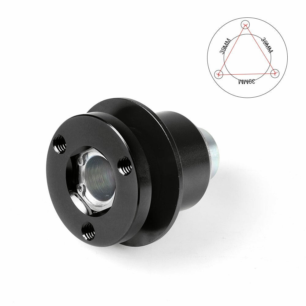 Excellent Quality 360 Steering Wheel Quick Release Disconnect Hub Black