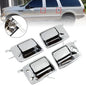 4Pcs Chrome Exterior Door Handle Set For Ford F-250 F-350 Super Duty 99-16