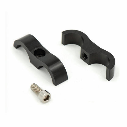 10Pcs/lot -6AN Hose Separator Clamp Bracket Adapter for 3/8 Oil Fuel Hose Line